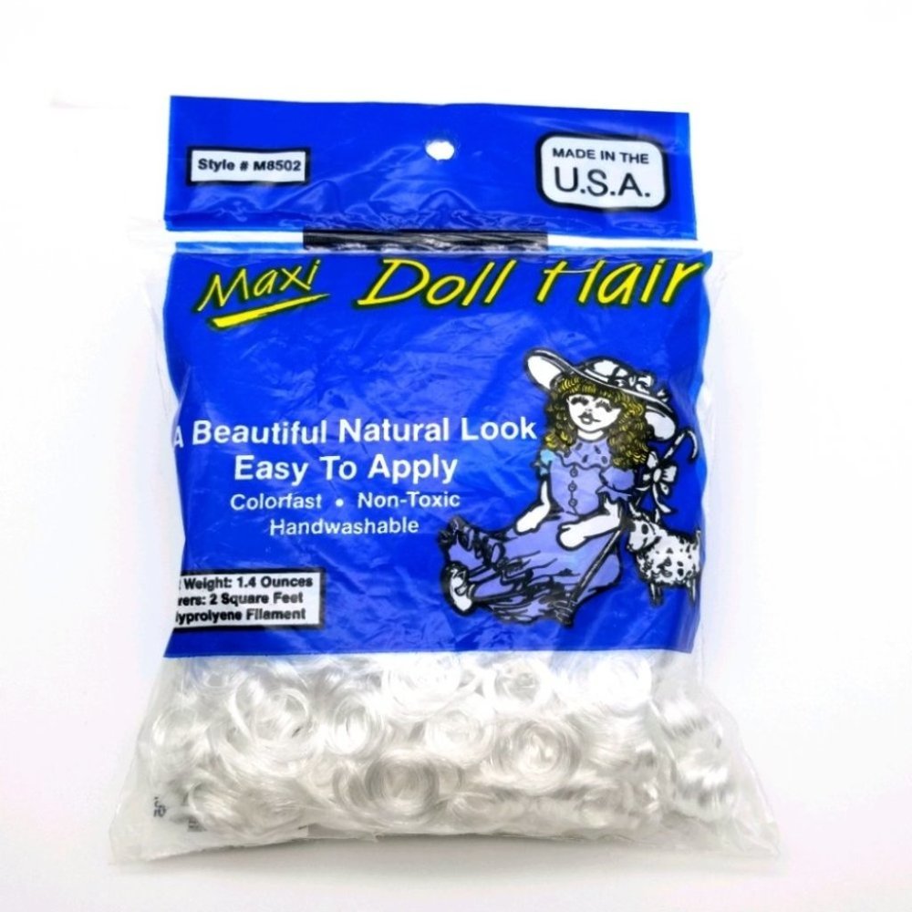 Maxi Doll Hair Platinum